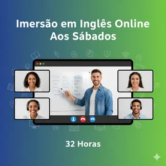 Curso de Imersão em Inglês 4 Sábados
